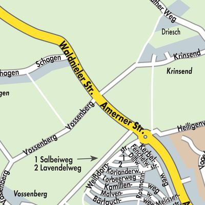 Stadtplan Schwalmtal