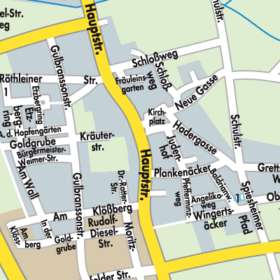 Stadtplan Schwebheim