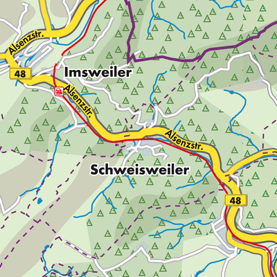 Übersichtsplan Schweisweiler