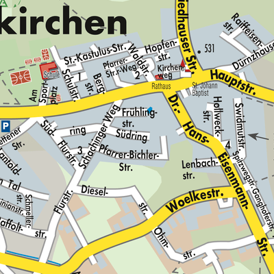 Stadtplan Schweitenkirchen