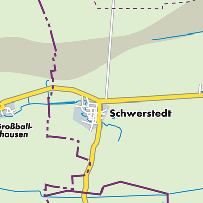Übersichtsplan Schwerstedt