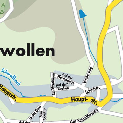 Stadtplan Schwollen
