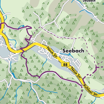 Übersichtsplan Seebach