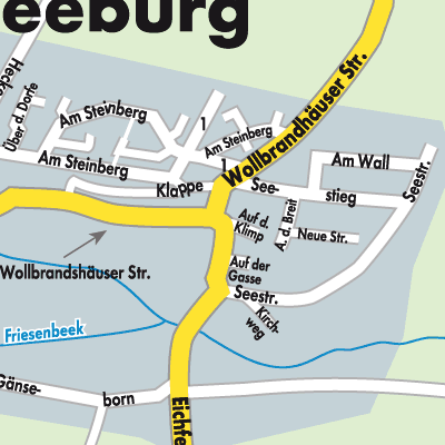 Stadtplan Seeburg