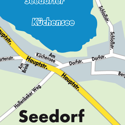 Stadtplan Seedorf