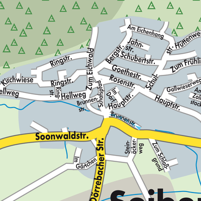 Stadtplan Seibersbach