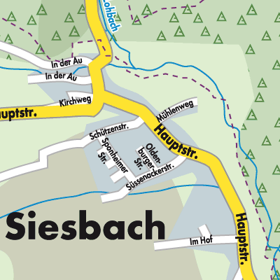Stadtplan Siesbach