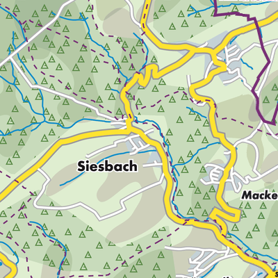 Übersichtsplan Siesbach