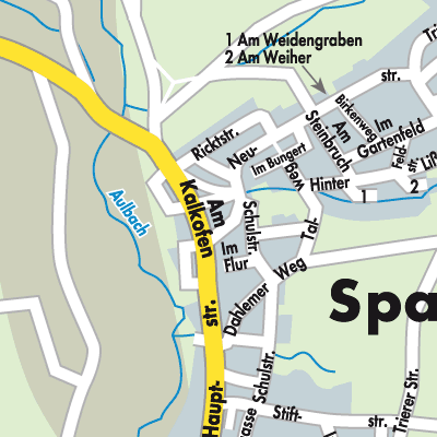 Stadtplan Spangdahlem