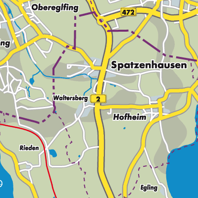 Übersichtsplan Spatzenhausen