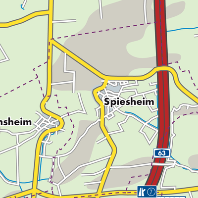 Übersichtsplan Spiesheim