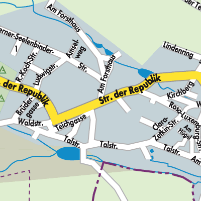 Stadtplan St. Gangloff