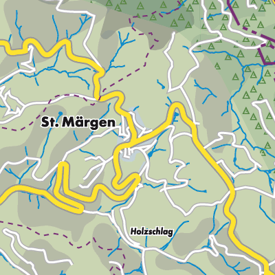 Übersichtsplan St. Märgen