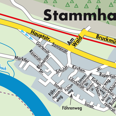 Stadtplan Stammham