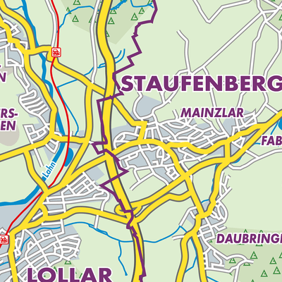 Übersichtsplan Staufenberg