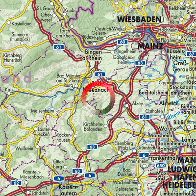 Landkarte Stein-Bockenheim