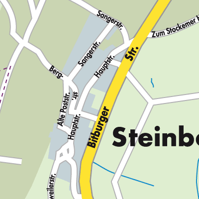 Stadtplan Steinborn