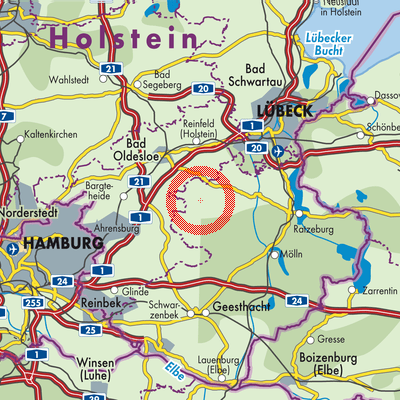 Landkarte Steinhorst
