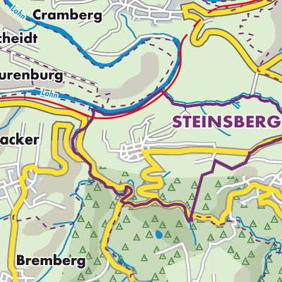 Übersichtsplan Steinsberg