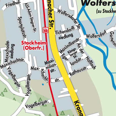 Stadtplan Stockheim