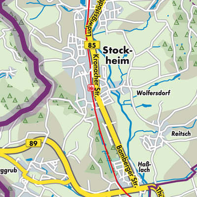 Übersichtsplan Stockheim