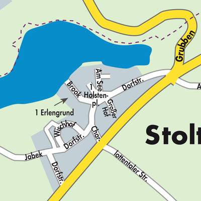 Stadtplan Stoltenberg