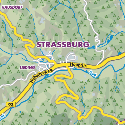 Übersichtsplan Straßburg