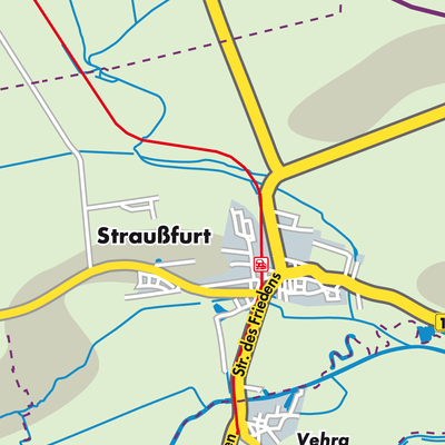 Übersichtsplan Straußfurt