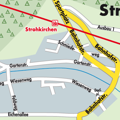 Stadtplan Strohkirchen