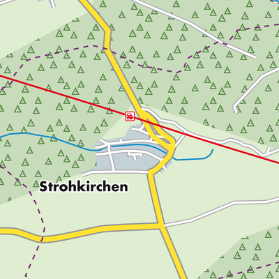 Übersichtsplan Strohkirchen