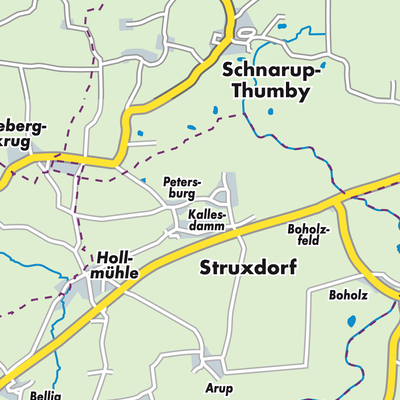 Übersichtsplan Struxdorf