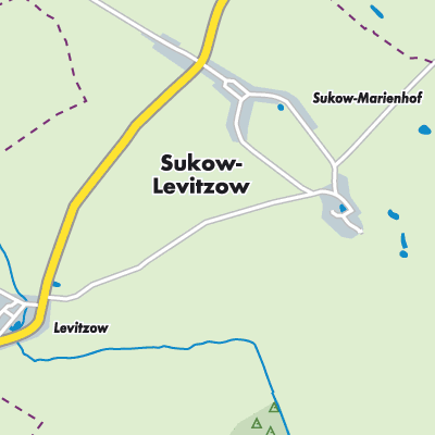 Übersichtsplan Sukow-Levitzow