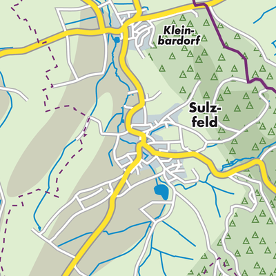 Übersichtsplan Sulzfeld