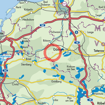 Landkarte Tarnow
