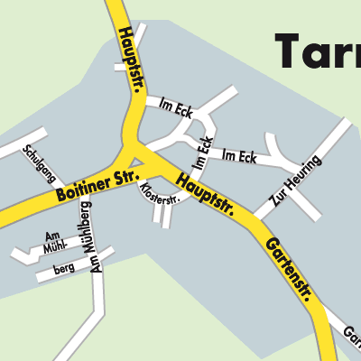 Stadtplan Tarnow
