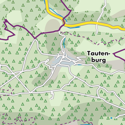 Übersichtsplan Tautenburg