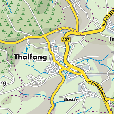Übersichtsplan Thalfang