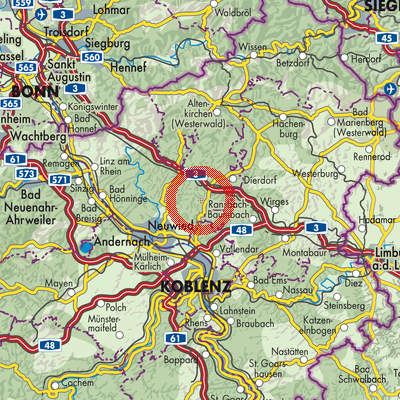 Landkarte Thalhausen