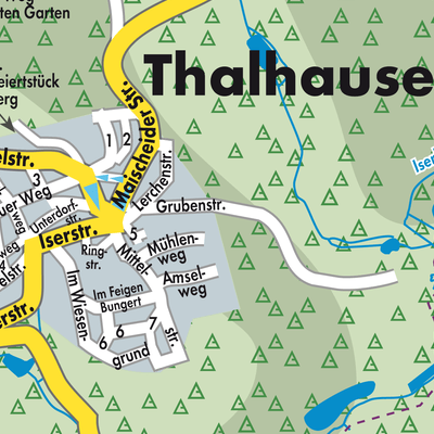 Stadtplan Thalhausen
