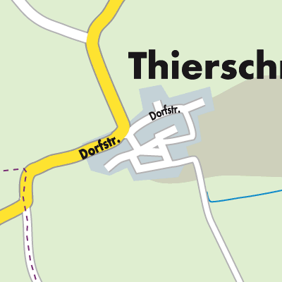 Stadtplan Thierschneck