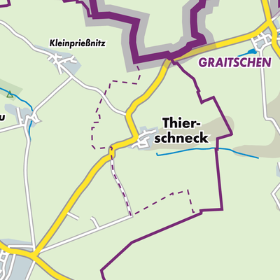 Übersichtsplan Thierschneck