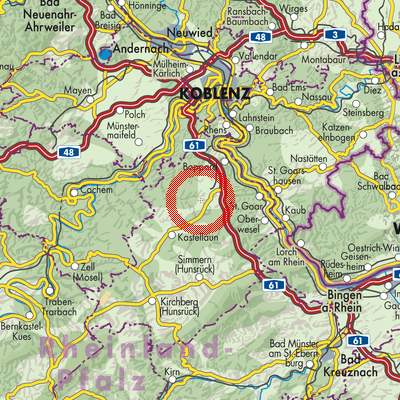 Landkarte Thörlingen
