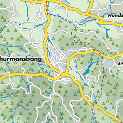 Übersichtsplan Thurmansbang