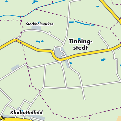 Übersichtsplan Tinningstedt
