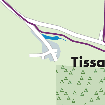 Stadtplan Tissa