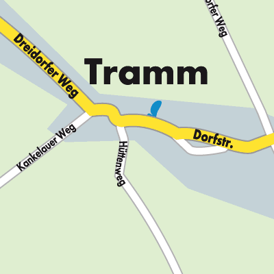 Stadtplan Tramm