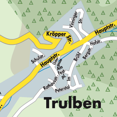 Stadtplan Trulben