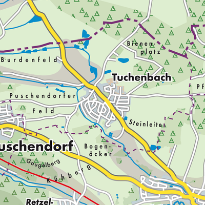 Übersichtsplan Tuchenbach