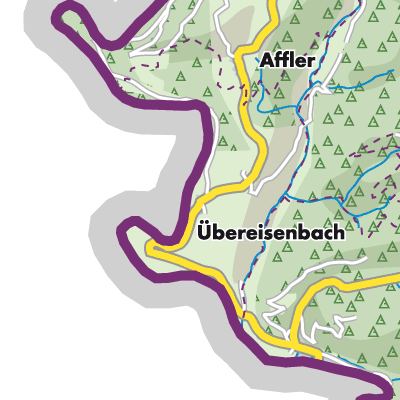 Übersichtsplan Übereisenbach