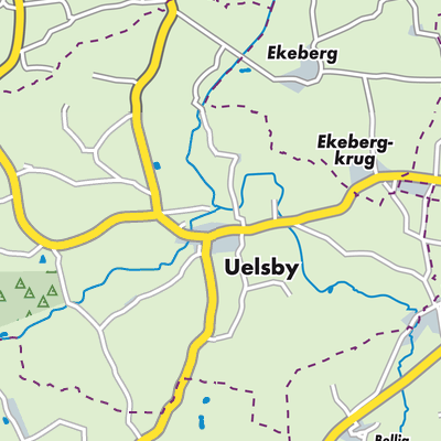 Übersichtsplan Uelsby